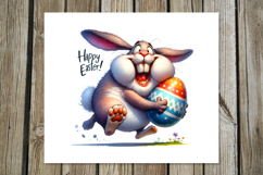 Easter rabbit | 4 Skinny tumbler Sublimation designs PL Product Image 2