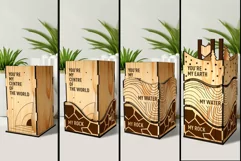Gift box SVG| Geology of LOVE| for Laser and Cutting Machine Product Image 3