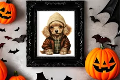Christmas Dogs Sublimation Clipart, Christmas Dog Clipart Product Image 3