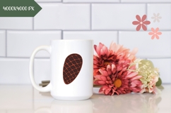 Cartoon Cone Illustration, Cone PNG, Fall Sublimation Product Image 2