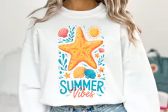 Summer Vibes Svg | Svg Files for Cricut | Shirt Svg Product Image 1