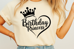 Birthday Princess SVG Product Image 3