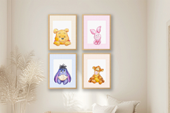 Winnie the Pooh Wall Art Set of 4 Prints Product Image 2