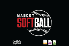 Softball Team Mascot SVG PNG EPS: Personalized Team Design Product Image 2
