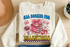 All Booked for Valentines PNG, Book Lover Valentine PNG Product Image 2