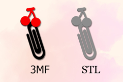 Paper Clips, Cherries STL/3MF files for 3D Printing Product Image 2
