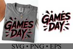 Games Day Svg | Game Day Svg | Sport Svg | Shirt Svg Product Image 1
