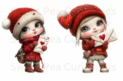 Valentine, Ephemera, Shabby Chic , PNG, Clipart Product Image 2