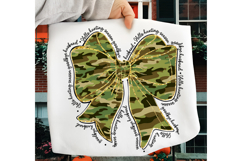 Coquette Hunting Camo Bow Sublimation, Hunting season PNG, Product Image 1