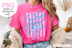 Teacher Mode Off PNG, Coquette Preppy Teacher Design Product Image 7