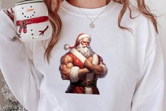 Handsome Santa Claus Clipart, Santa Claus Clipart Product Image 2