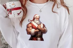 Handsome Santa Claus Clipart, Santa Claus Clipart Product Image 2