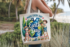 Make every day earth day PNG Sublimation | Earth Day PNG Des Product Image 1