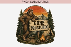 Big foot png design for T-shirts Product Image 4