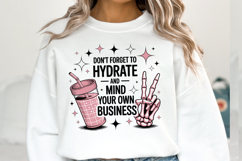 Don't forget to Hydrate Svg Design | Shirt Svg Product Image 1