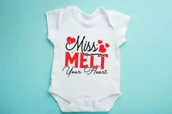 Miss melt your heart SVG, Valentine's Day S Product Image 3