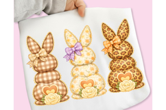 Brushstroke Easter Bunny PNG, Happy Easter PNG, Easter Bunny Product Image 3