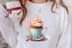 Christmas Coffee Hot Cocoa Sublimation Clipart Product Image 2