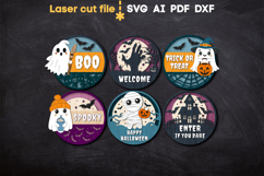 Halloween Bundle SVG laser cut files for Glowforge Product Image 2