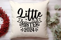 Little Mister 2024 SVG, Happy New Year SVG Product Image 2