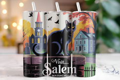 Visit Salem Tumbler Wrap | Sublimation | Tumblers Product Image 1