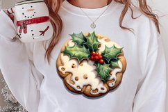 Christmas Dessert Clipart Sublimation, Christmas Dessert Product Image 2