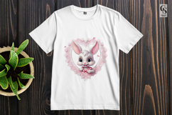 Cute Bunny Clipart Sublimation PNG Product Image 2