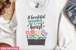 A beautiful garden is a work PNG, Gardening Sublimation PNG Product Image 3