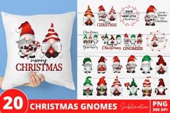 Christmas Gnome Sublimation | 300 DPI | PNG Product Image 1