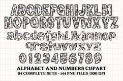 Father’s Day Alphabet clipart, father’s day letters doodle Product Image 2