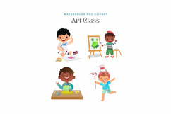 Painting Kids Clipart Product Image 2