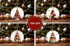 Abstract Christmas Ornament Designs, Christmas Gift Tags Product Image 2