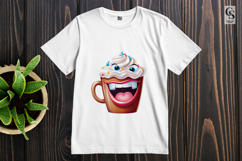 Funny Coffee Mugs Clipart Sublimation PNG Product Image 2