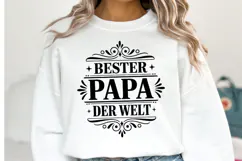 Bester Papa svg | Svg Cut File | Shirt Svg Product Image 1