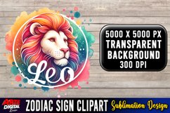 Zodiac Sign Clipart PNG| zodiac clipart #2 Product Image 1