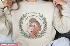 In your arms i find PNG, Mothers Day Quotes Sublimation Product Image 1