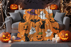 Fall Blanket Mockup Product Image 3