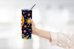 Sky Doodle Tumbler Wrap Design Product Image 2