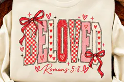 4 Valentine Jesus Love Shirt PNG Designs, 4 Christian Valent Product Image 2