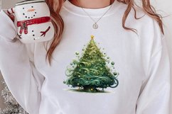 Christmas Tree Clipart Sublimation, Christmas PNG Product Image 2
