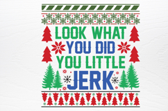 Ugly Christmas Sweater SVG Product Image 2