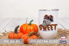 Halloween Sublimation Sweet skull design PNG Product Image 2