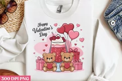 Happy Valentine's Day PNG, Cozy Valentine Sublimation PNG Product Image 3