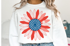 USA Flower Svg Design | Svg Cut Files | Shirt Svg Product Image 2