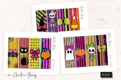 Printable Cartoon Halloween Bookmarks Bundle Product Image 5