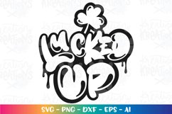 St. Patrick's Day svg Lucked Up Product Image 2