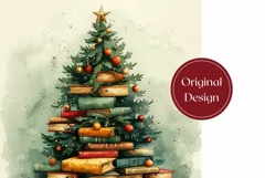Christmas Tree Tumbler Wrap, Christmas Tumbler Sublimation Product Image 2