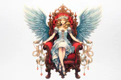 Vintage Christmas Cinema Clipart PNG Product Image 2