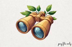 Cute Jungle Animals Tropical Clipart PNG Product Image 1