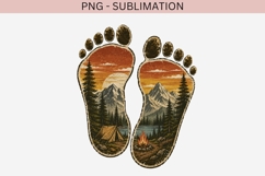 Big foot png design for T-shirts Product Image 2